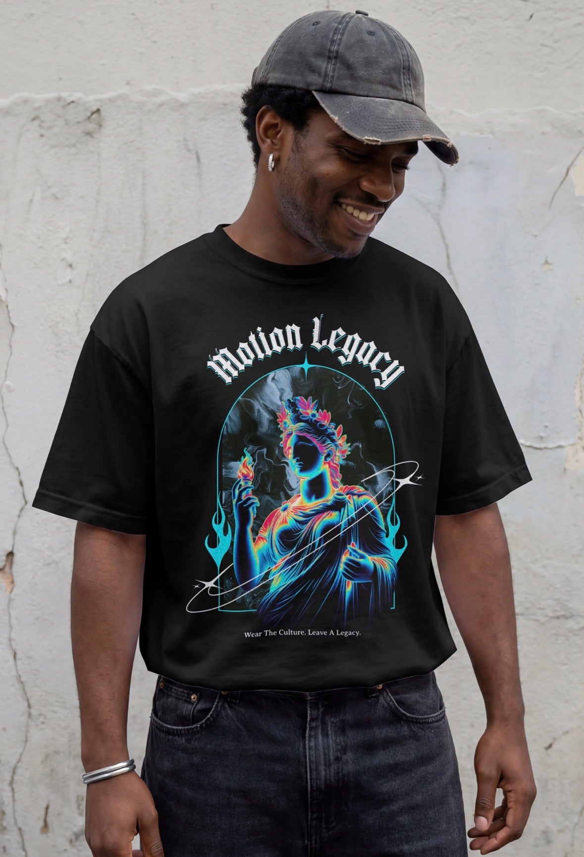Motion Black Graphic