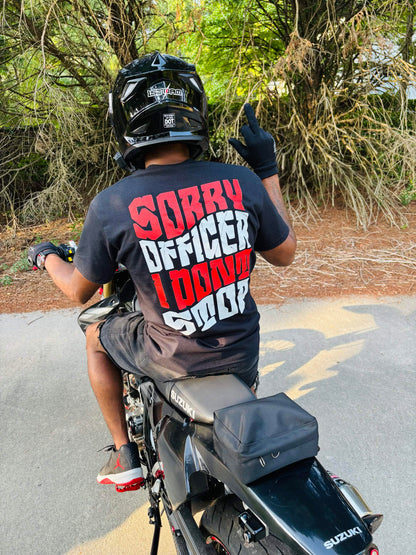 Sorry Officer Black Shirt